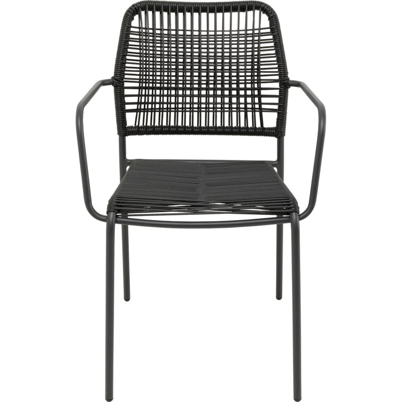Outdoor set Madagascar black Kare Design
