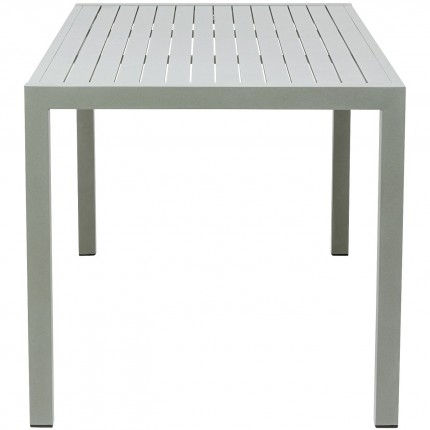 Outdoor set Madagascar table and 4 chairs green Kare Design