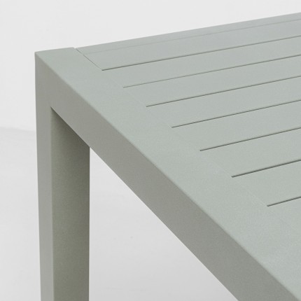 Tuinmeubilair Madagascar tafel en 4 stoelen groen Kare Design