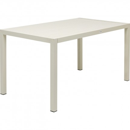Tuinmeubilair Madagascar tafel en 4 stoelen grijs Kare Design