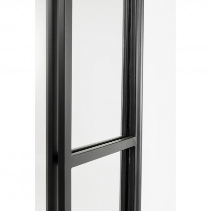 Wall Mirror Window 200x90cm black Kare Design