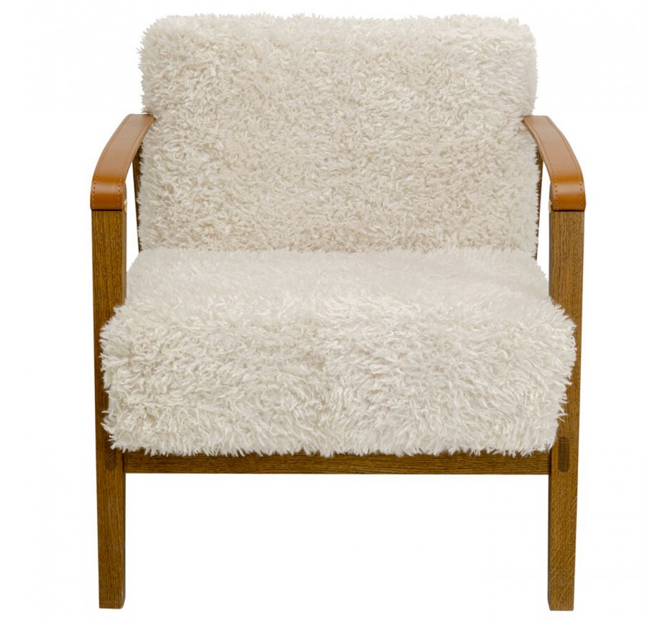 Fauteuil Simon creme Kare Design Fauteuil Simon creme Kare Design