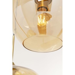Suspension Sphere ambre Ø45cm