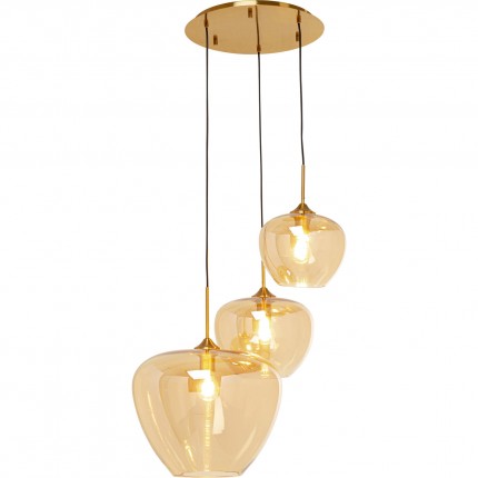 Pendant Lamp Sphere Ø45cm amber Kare Design