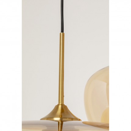 Pendant Lamp Sphere Ø45cm amber Kare Design