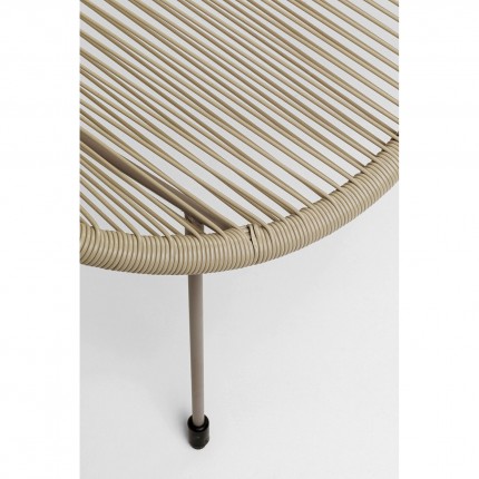 Outdoor Bench Acapulco Mono beige Kare Design