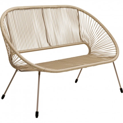 Outdoor Bench Acapulco Mono beige Kare Design