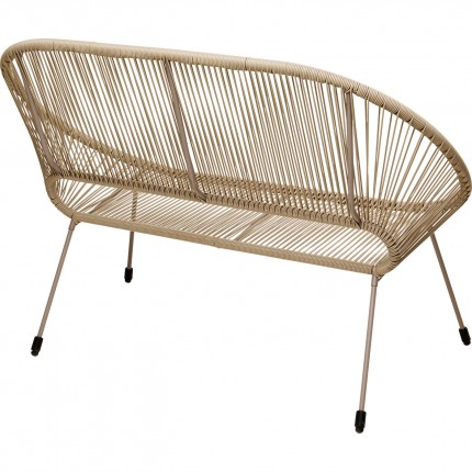 Outdoor Bench Acapulco Mono beige Kare Design