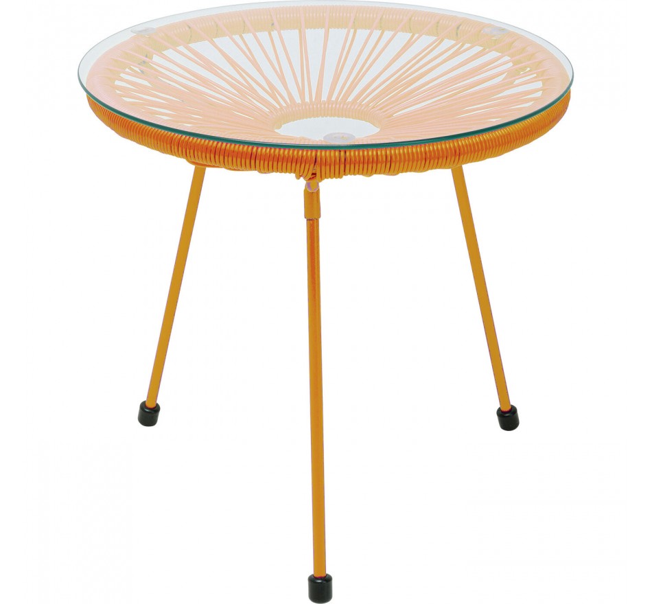 Outdoor Side Table Acapulco Mono orange Kare Design Outdoor Side Table Acapulco Mono orange Kare Design