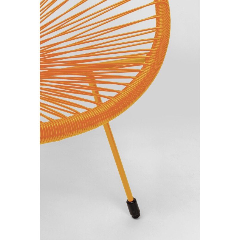 Outdoor Armchair Acapulco Mono orange Kare Design