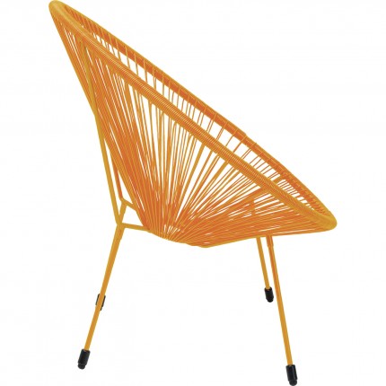 Tuinfauteuil Acapulco Mono oranje Kare Design