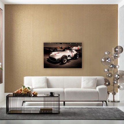 Wandfoto racewagens 120x80cm Kare Design