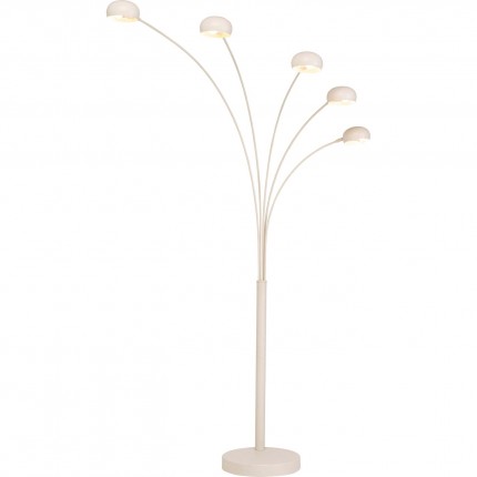 Vloerlamp Five Fingers 201cm beige Kare Design