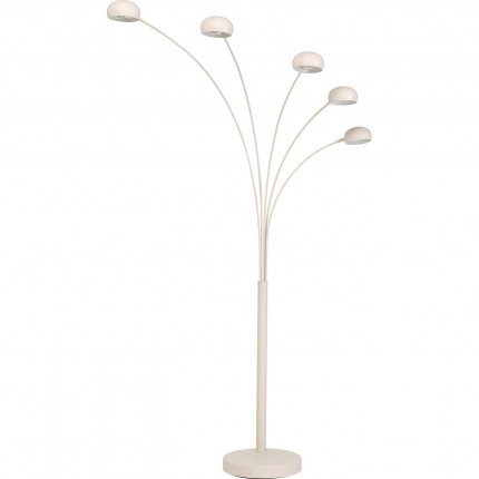 Vloerlamp Five Fingers 201cm beige Kare Design