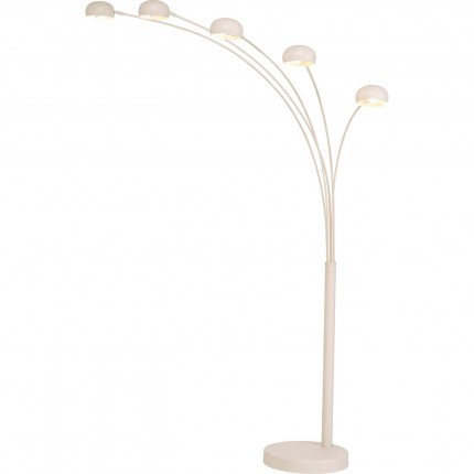 Vloerlamp Five Fingers 201cm beige Kare Design