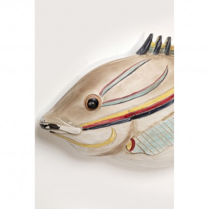 Wanddecoratie exotische vissen 40cm Kare Design