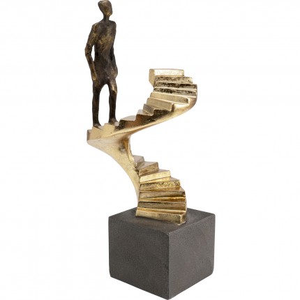 Woonaccessoires gouden trap uno Kare Design