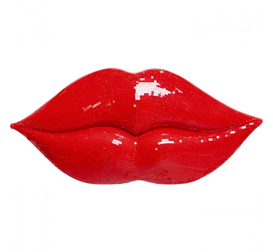 Wanddecoratie rood lippen Disco Kare Design Wanddecoratie rood lippen Disco Kare Design