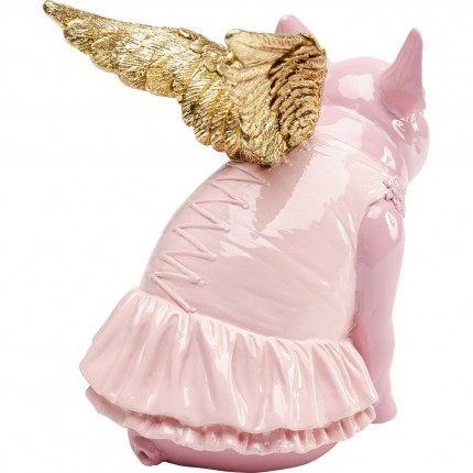 Money Box winged pig 15cm pink Kare Design