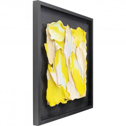 Framed Picture Abstract In Box 80x80cm Kare Design