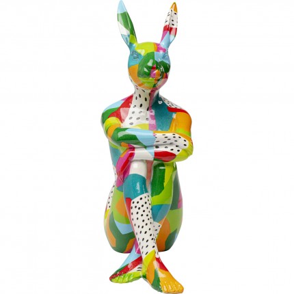 Woonaccessoires konijn stippen 39cm Kare Design