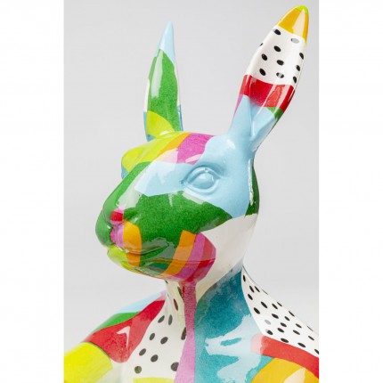 Woonaccessoires Gangster konijn stippen 39cm Kare Design