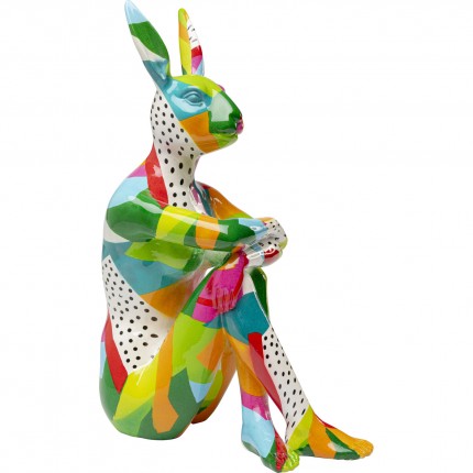 Woonaccessoires konijn stippen 39cm Kare Design