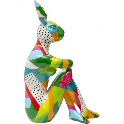 Woonaccessoires konijn stippen 39cm Kare Design