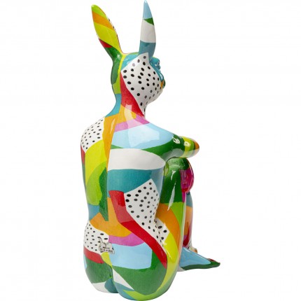Woonaccessoires konijn stippen 39cm Kare Design