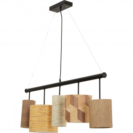 Hanglamp Parecchi 100cm bruin Kare Design