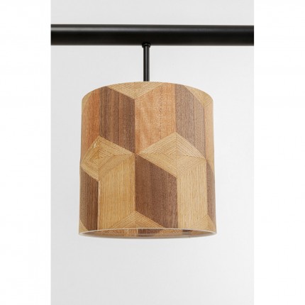 Pendant Lamp Parecchi 100cm brown Kare Design