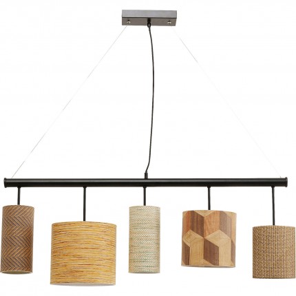 Pendant Lamp Parecchi 100cm brown Kare Design