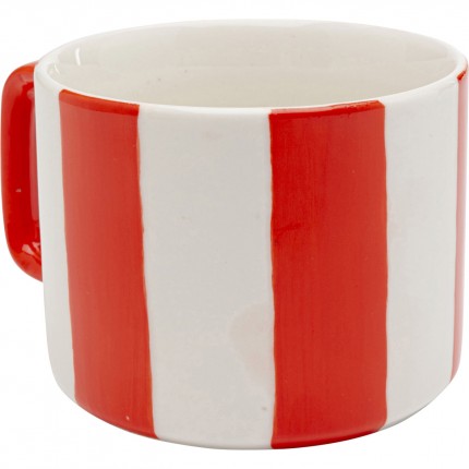 Kopjes Cocina rood en wit (6/set) Kare Design