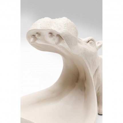 Bowl hippopotamus beige Kare Design