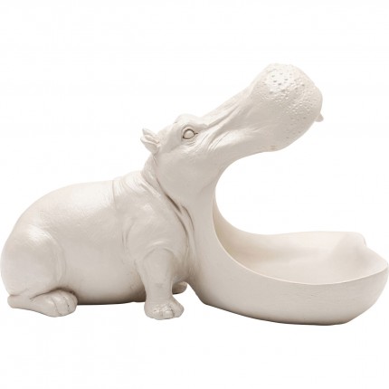Bowl hippopotamus beige Kare Design