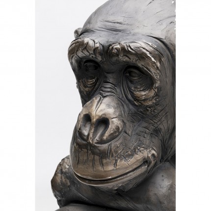 Woonaccessoires aap 74cm zwart Kare Design
