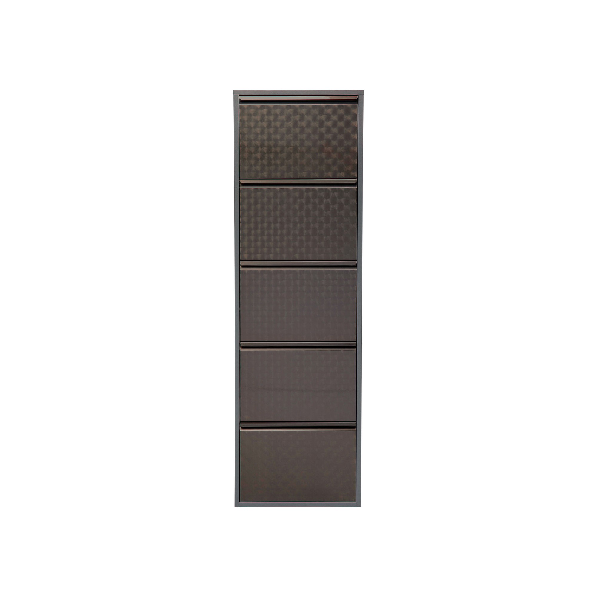 Schoenenkast Caruso Alu 5 laden Kare Design