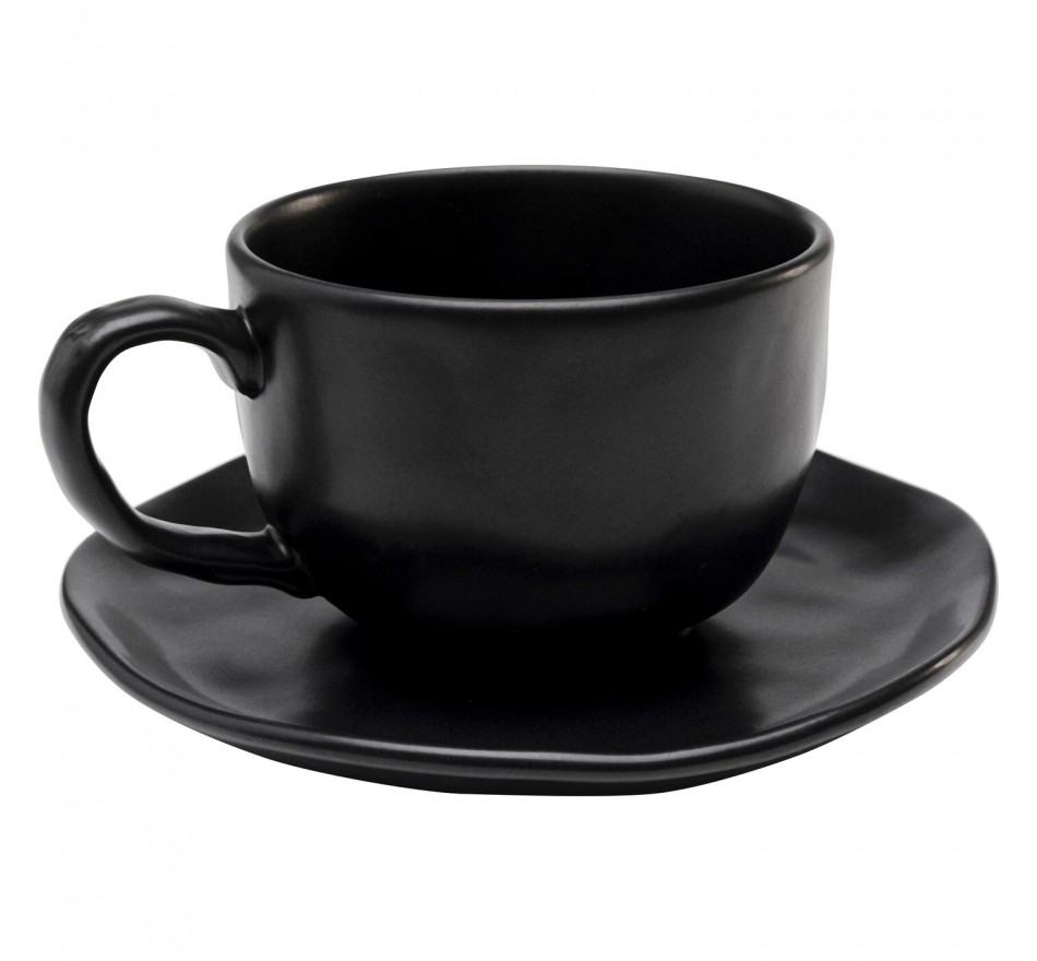 Coffee Cup Organic black (4/set) Kare Design Coffee Cup Organic black (4/set) Kare Design