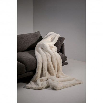 Blanket Mika 200x150cm cream Kare Design