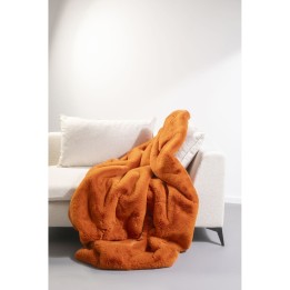 Plaid Mika orange 150x200cm