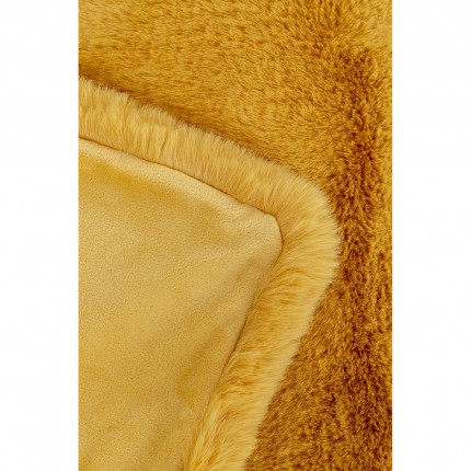 Blanket Mika 200x150cm yellow Kare Design