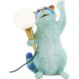 Blue raccoon lamp - Kare Design