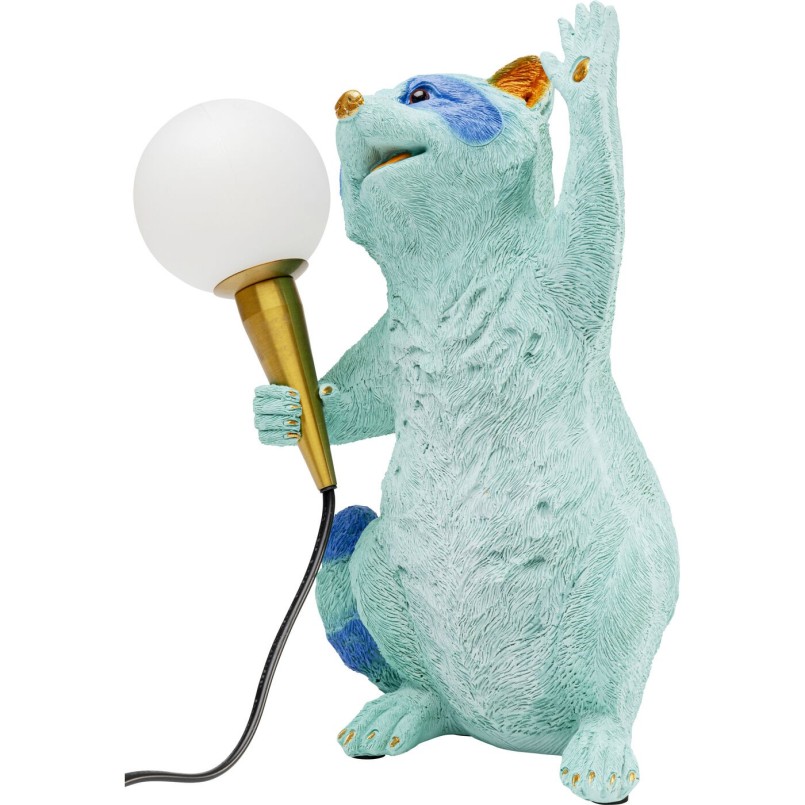 Blue raccoon lamp - Kare Design