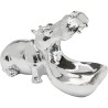 Serveerschaal nijlpaard zilver Kare Design
