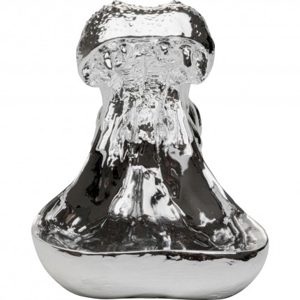 Serveerschaal nijlpaard zilver Kare Design