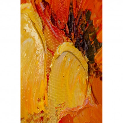 Schilderij  bloemenweide 80x80cm Kare Design