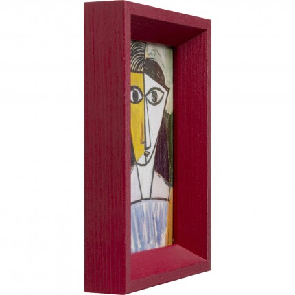 Framed Picture portraits cubism (3/Set) Kare Design