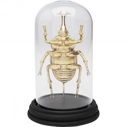 Woonaccessoires Rhinoceros Beetle goud Kare Design