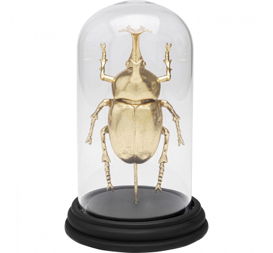 Woonaccessoires Rhinoceros Beetle goud Kare Design Woonaccessoires Rhinoceros Beetle goud Kare Design