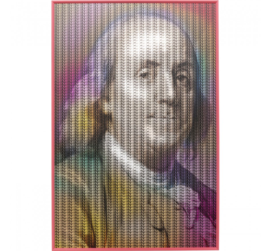 Framed Picture man banknotes 80x120cm Kare Design Framed Picture man banknotes 80x120cm Kare Design